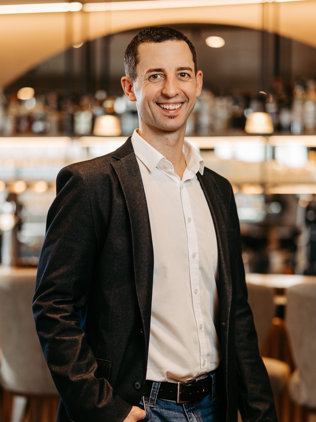 Michael Stocker in der HAFNERBAR des Hafnerhotels